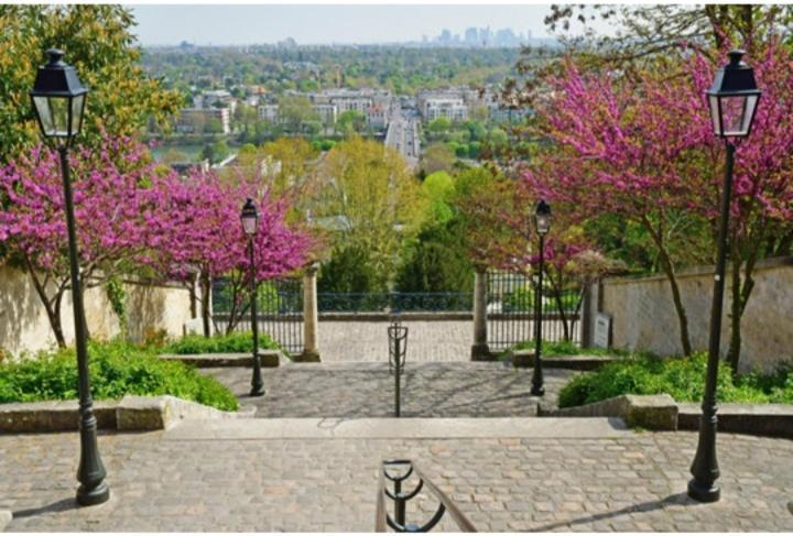 Saint-Germain-En-Laye: Grand Studio En Centre Ville A 2 Minutes Du Rer Bagian luar foto